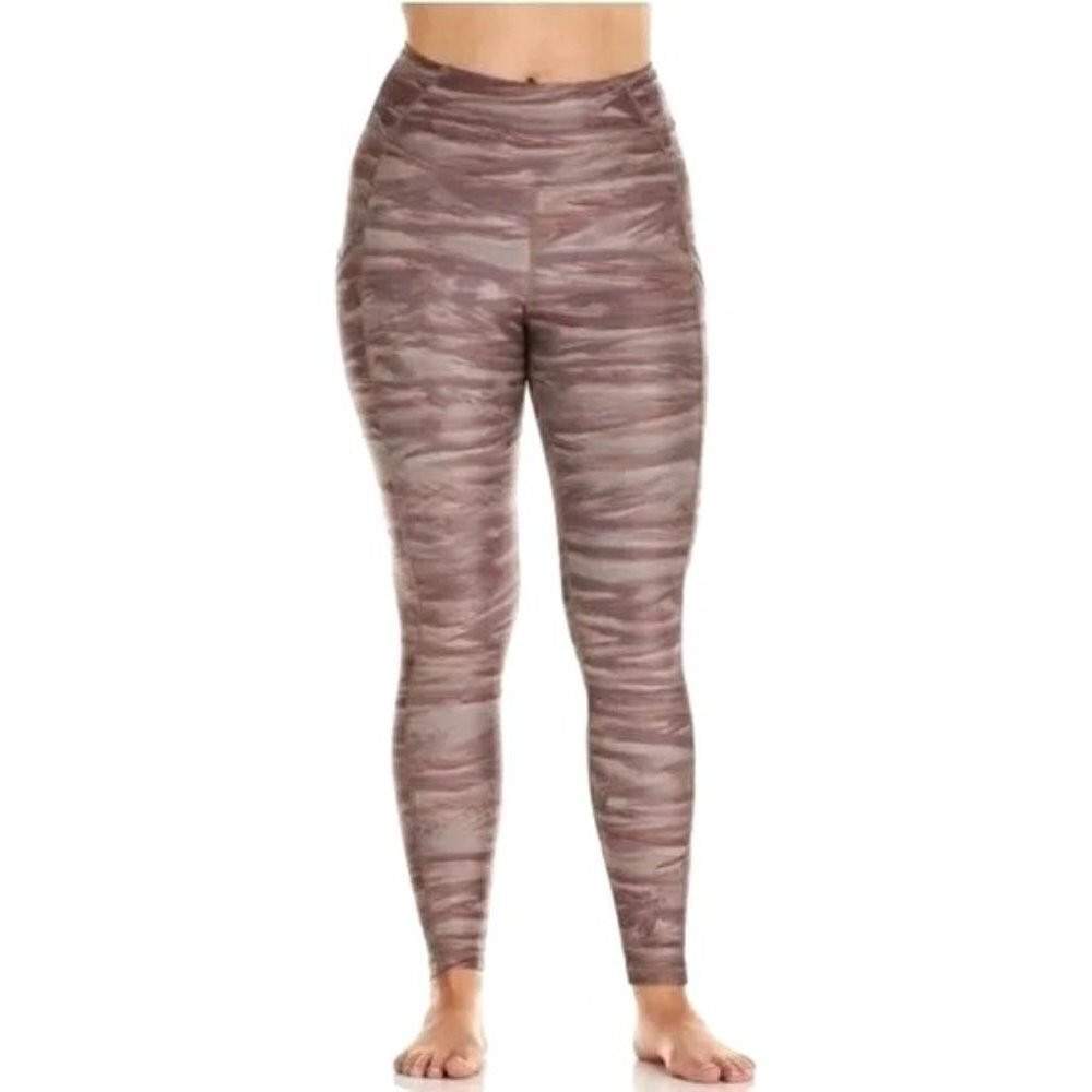 PRANA Musk Travertine Athletic Pull On Electa Athletic Leggings II Size S